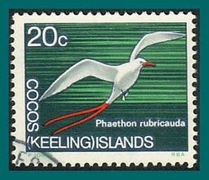 Cocos 1969 Red-tailed Tropic Bird, used  #16,SG16