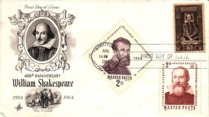 #1250 William Shakespeare COMBO = Artcraft Cachet