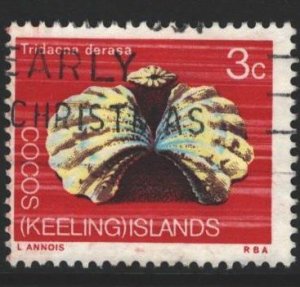 Cocos Keeling Islands Sc#10 Used