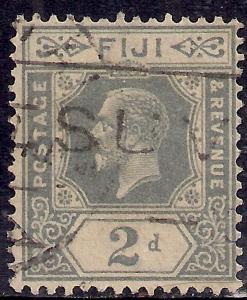 Fiji 1922 - 29 KGV 2d Grey SG 233 ( 1269 )
