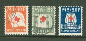 Finland #B2-4 Used Single (Complete Set)