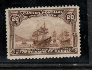 Canada #103 Very Fine Mint Artfully Regummed To Look Never Hinged