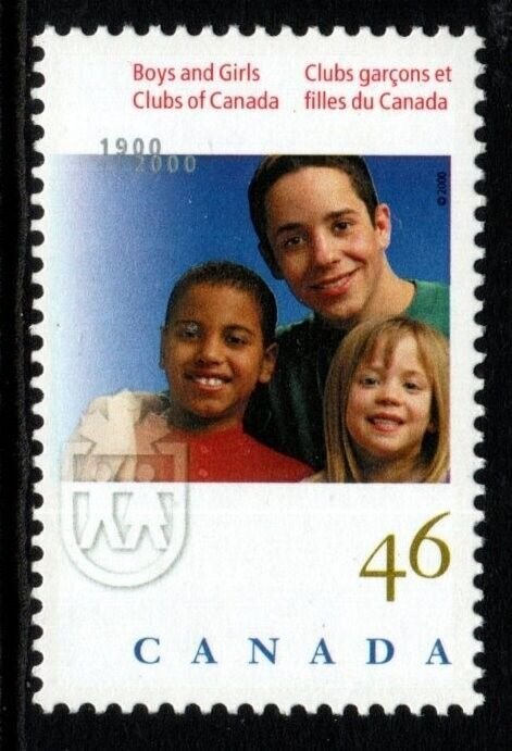 CANADA SG2004 2000 CENTENARY OF BOYS AND GIRLS CLUBS OF CANADA MNH