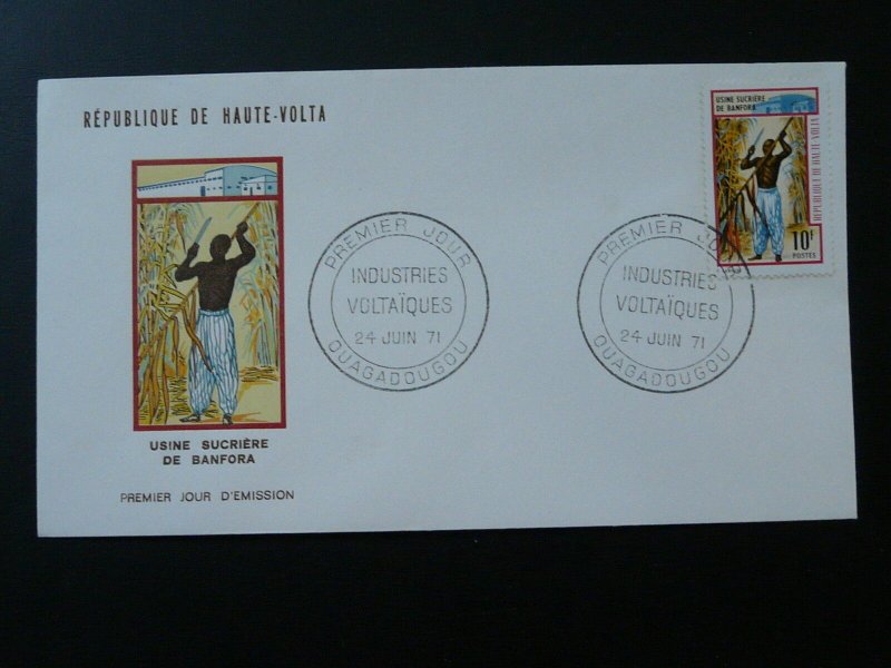 food industry of sugar FDC Upper Volta 80925