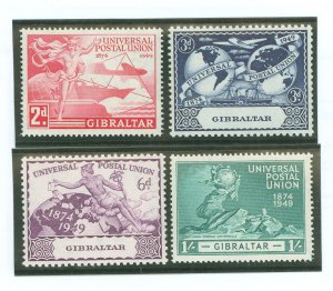 Gibraltar #123-126 Mint (NH) Single (Complete Set)