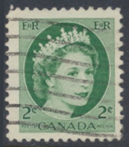  Canada  Sc# 338  Used QE II 1954 see details  / scans