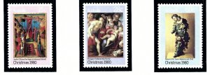 Australia 756-58 MNH 1980 Christmas    (ap5514)