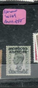 MOROCCO (P2312B) KGVI 40C/4D SG169  MNH