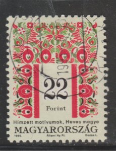 Hungary 3468 Folk Designs 1995