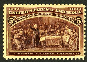 U.S. #234 MINT OG LH