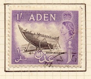 Aden 1953 Early Issue Fine Used 1S. NW-157866