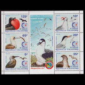 NEW CALEDONIA 1995 - Scott# 723a S/S Sea Birds NH