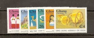 Ghana 692-697 MNH