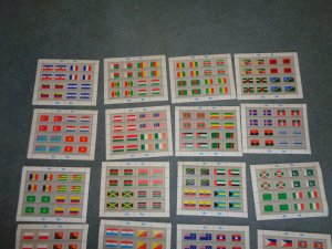 UNITED NATIONS FULL FLAG SHEET COLLECTION, MNH, OG