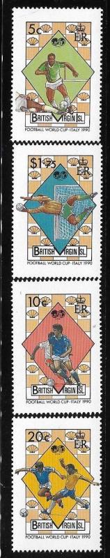 British Virgin islands 1989 World Cup Soccer MNH