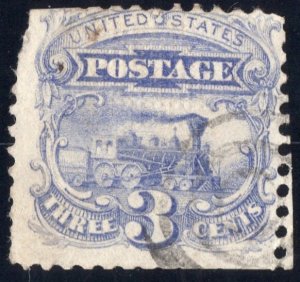 U.S Postage Stamp 3 cent Locomotive SC114