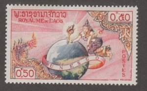 Laos 48 Globe and Goddess  1958