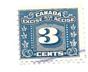 Canada - U - Excise Tax - #FX38