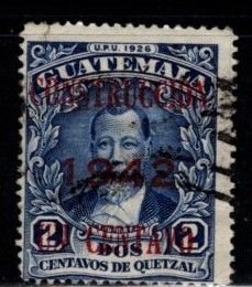 Guatemala - #RA18 Barios Surcharged - Used