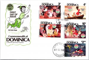 Dominican Republic 1979 FDC -  Christmas Cover Peter Pan - F65006