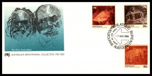 Australia 932-939 Set of Three U/A FDC