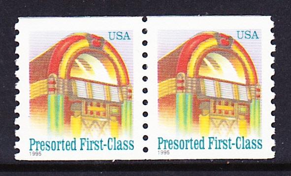 US 2912 Juke Box Coil MNH 