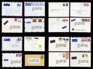 240 Lions Club of the World Covers to Lions International - Shipping Included