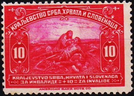 Yugoslavia. 1921 10+10p S.G.178 Unmounted Mint