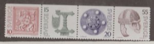 Sweden Scott #1112-1115 Stamps - Mint NH Set