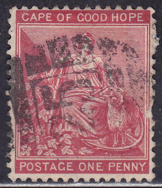 Cape of Good Hope 43 USED 1885 Hope & Symbols of Colony