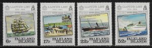 Falkland Islands Scott #'s 404 - 407 MNH