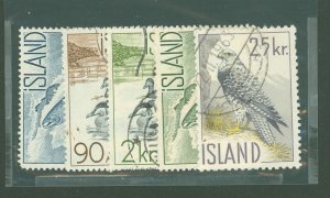 Iceland #319-323  Single (Complete Set)