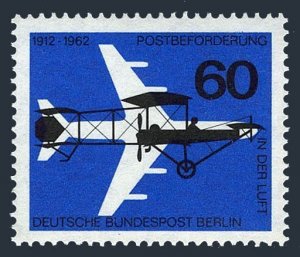 Germany-Berlin 9N208 two stamps,MNH.Michel 230. German airmail service,50,1962.