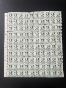 Scott 1279 - Sheet Of 100 - Albert Gallatin - MNH - 1967