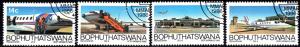 Bophuthatswana - 1986 BOP Airways Set Used SG 179-182