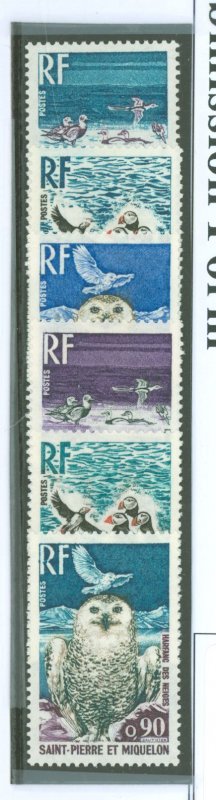 St. Pierre & Miquelon #423-428 Mint (NH)  (Ducks)