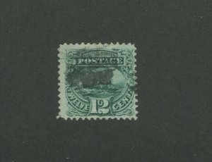 United States Postage Stamp #117 Used F/VF Cat. Value $135.00