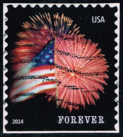 US #4869 Fort McHenry Flag and Fireworks; Used (3Stars)