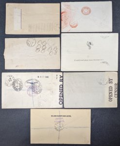 25 Great Britain covers 1850s-1950s inc registered, military, 1/d bantam [Y.52]