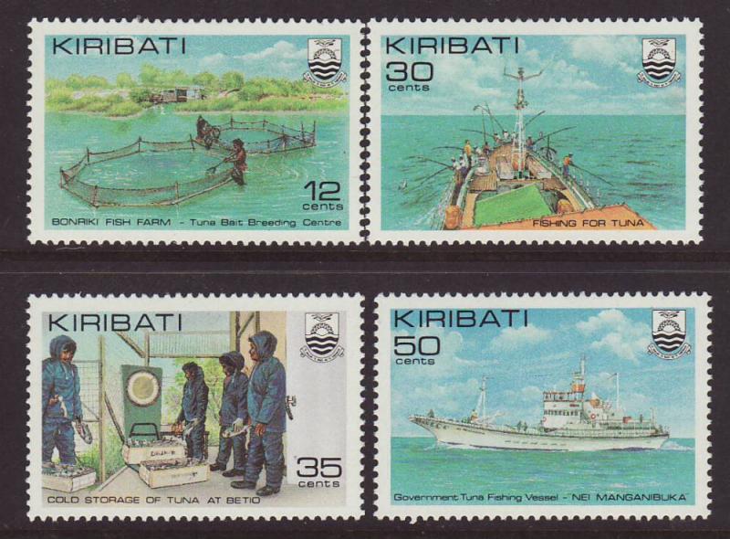 1981 Kiribati Fishing Set Mint