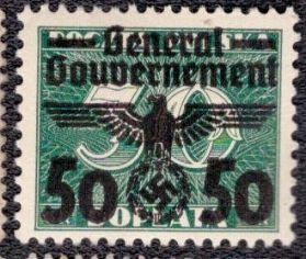 Poland German Occupation N53 MH