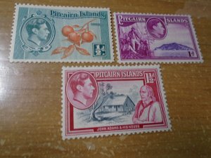 Pitcairn Islands  #  1-3  MH