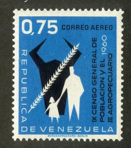 VENEZUELA C768 MNH BIN $1.00 CENSUS