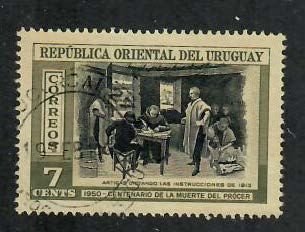 Uruguay; Scott 591; 1952;  Used