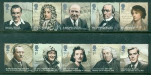 GB 2009 Eminent Britons FU