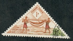 Congo Peoples Republic J35 used single