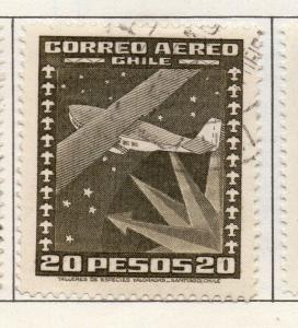 Chile 1931-42 Early AIR Issue Fine Used 20P. 221310