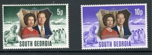 South Georgia 35-36 MNH 1972