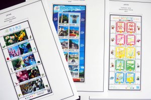 COLOR PRINTED JAPAN PREFECTURES [FURUSATO] 2008-2020 STAMP ALBUM (126 ill.pages)