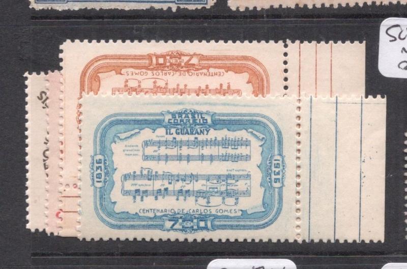 Brazil Music SC 422-5 MNH (9dif)